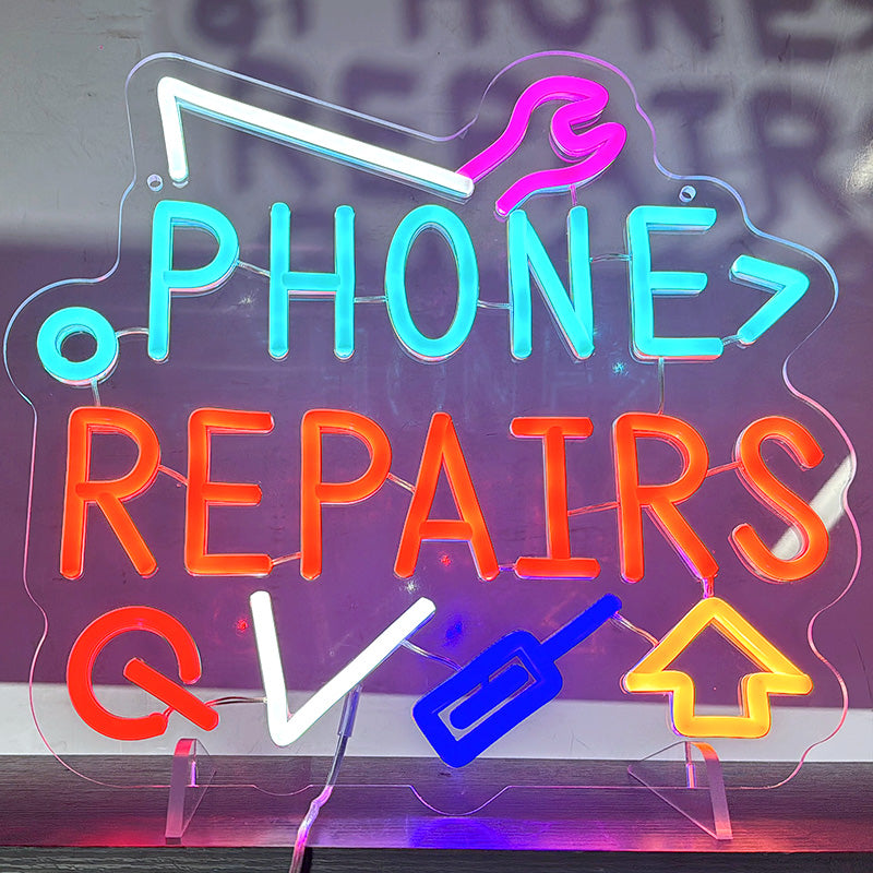 Maxguard Mobile Accessories Neon Sign F03