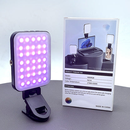 W80RGB MagFit Magnet Fill-in Selfie Light