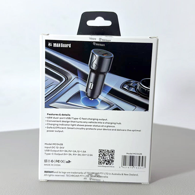 Maxguard Car Charger MC042B