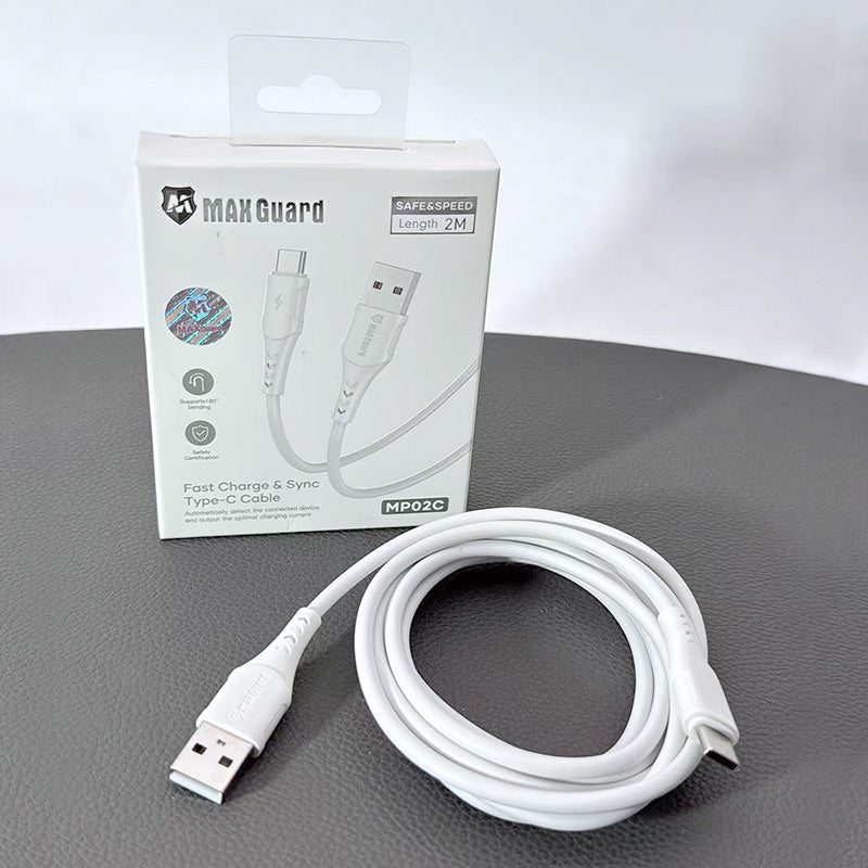 Maxguard 2m USB-A to C Cable MP02C