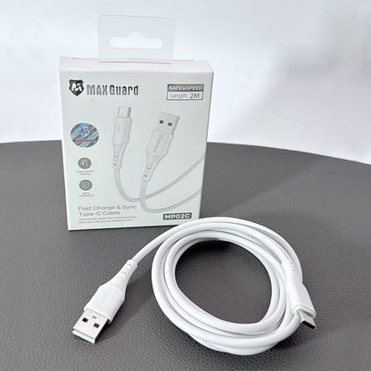 Maxguard 2m USB-A to C Cable MP02C