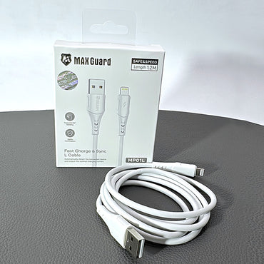 Maxguard 1.2m USB-A to Lightning Cable MP01L