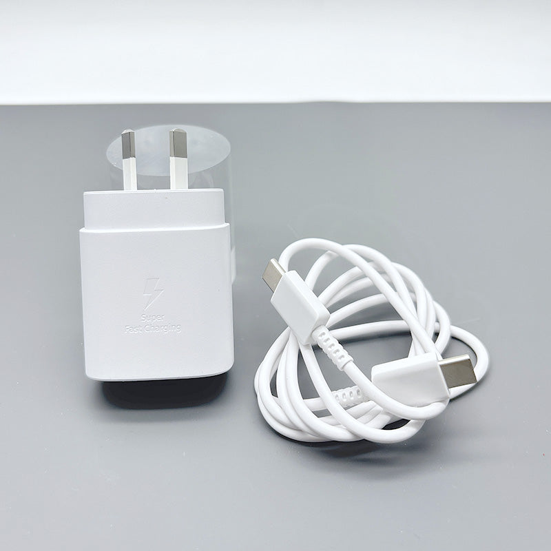 SAM OR PD 25W wall charger with Type-C to C combo EPTA800NBEGGB