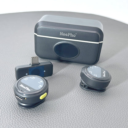 NeePho Collar Clip Button Microphone NP58