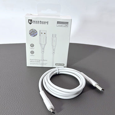 Maxguard 1.2m USB-A to Micro Cable MP01M