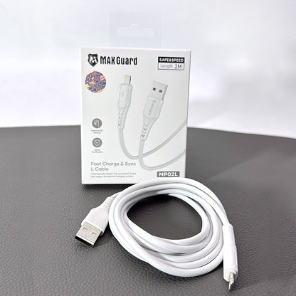 Maxguard 2m USB-A to Lightning Cable MP02L