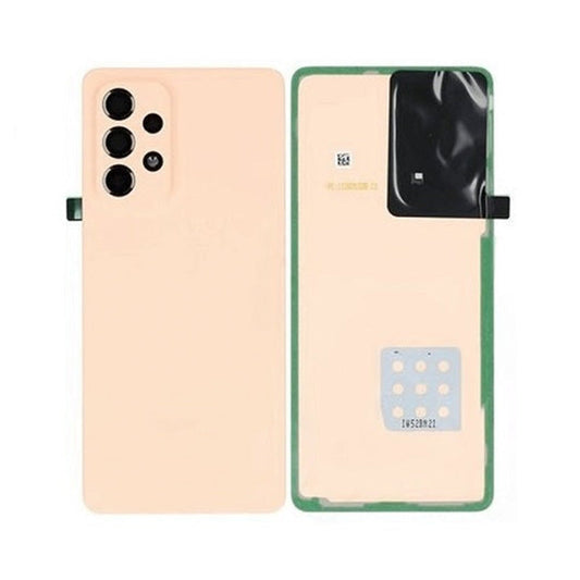 SAMSUNG A33 5G BACK COVER GLASS PEACH (BEST AFTERMARKET)