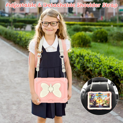 Case for iPad 7th 10.2 /9th 10.2 /Pro 10.5/air 10.5 Butterfly penslot stand