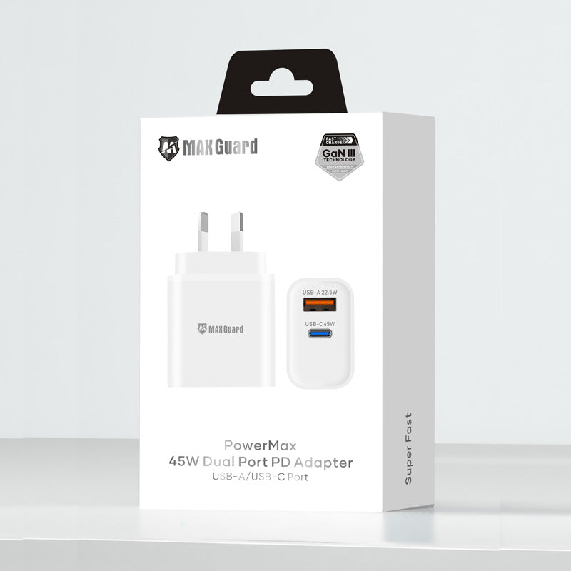 Maxguard PD 45W wall charger 45PD