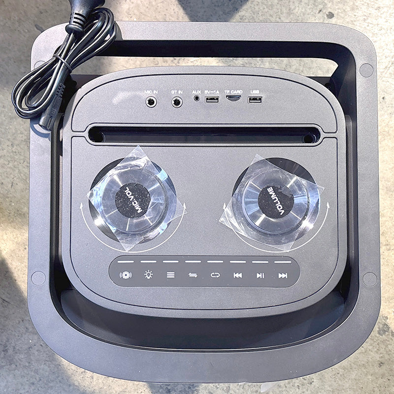 Temeisheng Wireles Hand Mic Trolley Speaker 10291