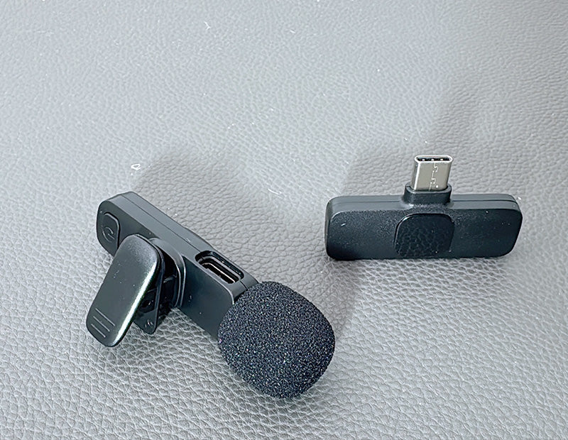 Wireless Lavalier Microphone K8 (Lighting & Type-c)
