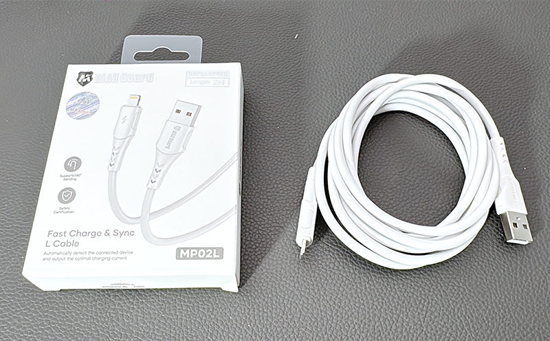 Maxguard 2m USB-A to Lightning Cable MP02L