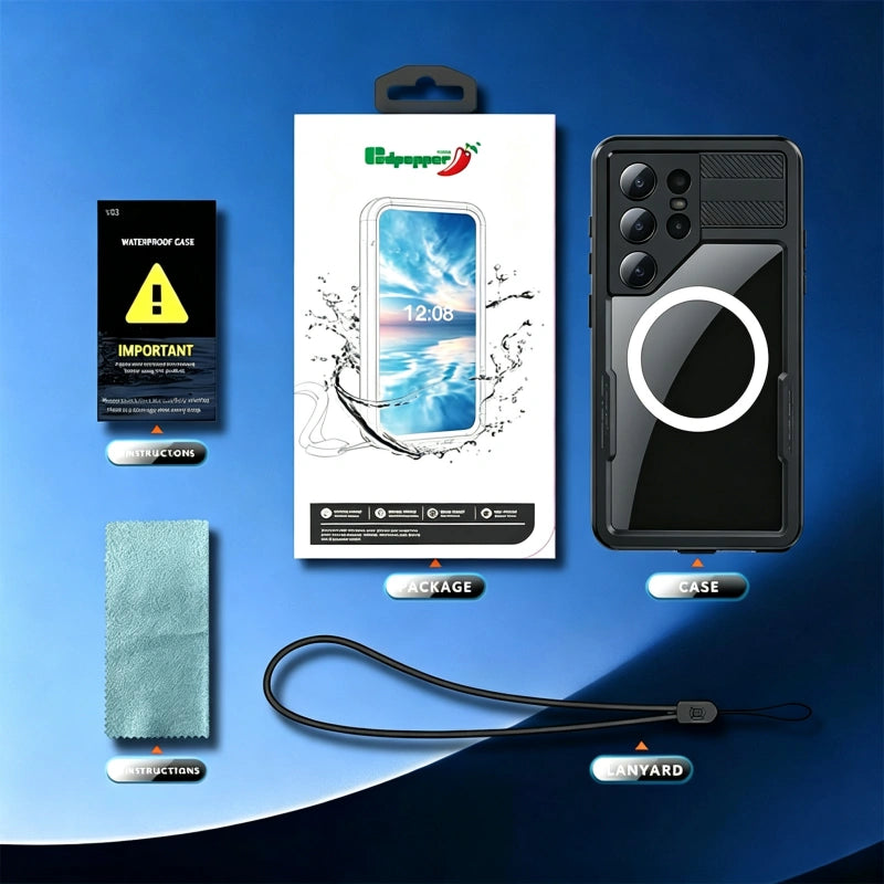S26 Ultra waterproof MagFit case