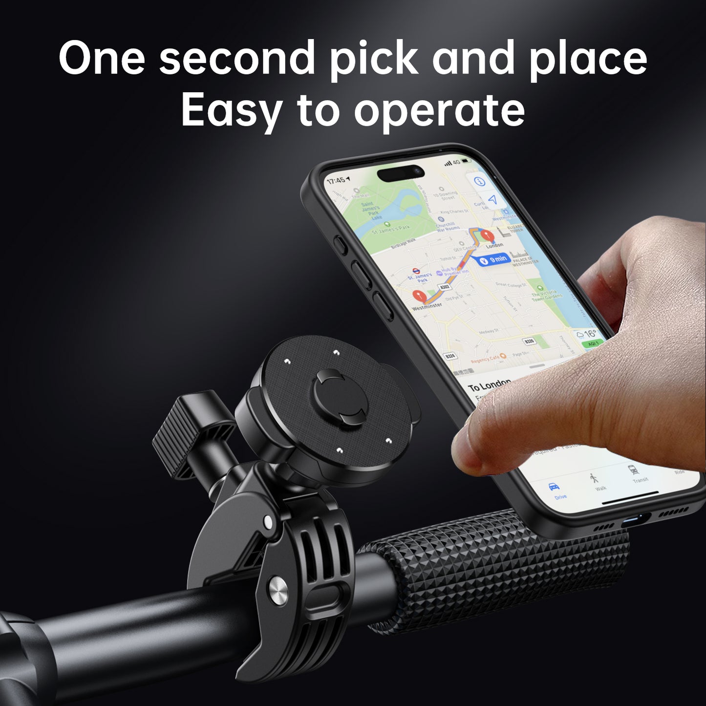 Maxguard Motorbike & Bicycle Terralock Holder MT06