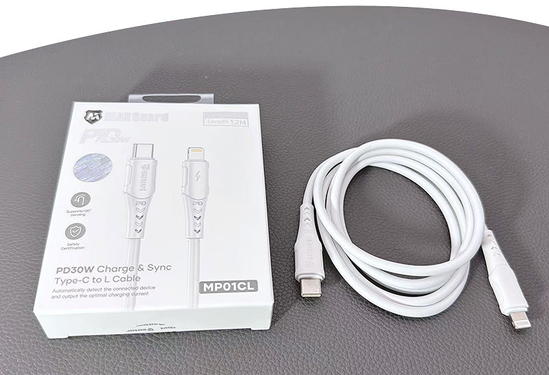 Maxguard 1.2m 30W Type-C to Lightning Cable MP01CL