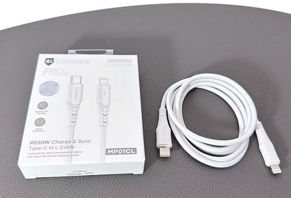 Maxguard 1.2m 30W Type-C to Lightning Cable MP01CL