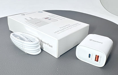 Maxguard PD 45W wall charger with Type-C to C comb 45PDCC