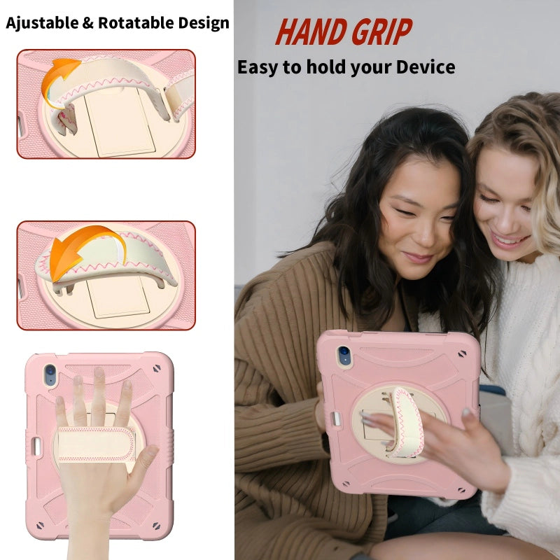 Case for iPad 7th 10.2 /9th 10.2 /Pro 10.5/air 10.5 Heavy duty penslot handle stand