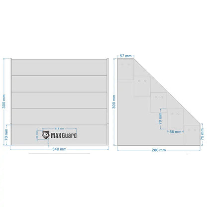 Maxguard 5-Tier Phone Case Display Shelf ZSJ