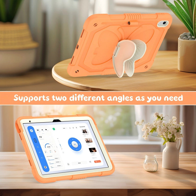 Case for iPad A16/10th with butterfly penslot stand