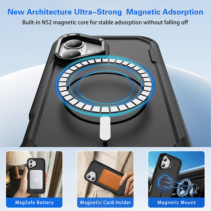 Case for iPhone 17 6.3 Maxguard Rock Shield Magfit