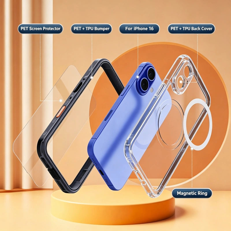 Case for iPhone 17e/16e waterproof Magfit