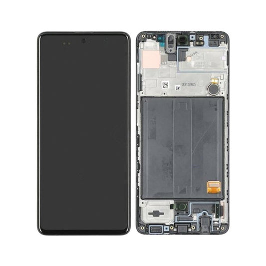 Samsung A51 4g/A515F Screen Black with frame (OLED+FRAME)