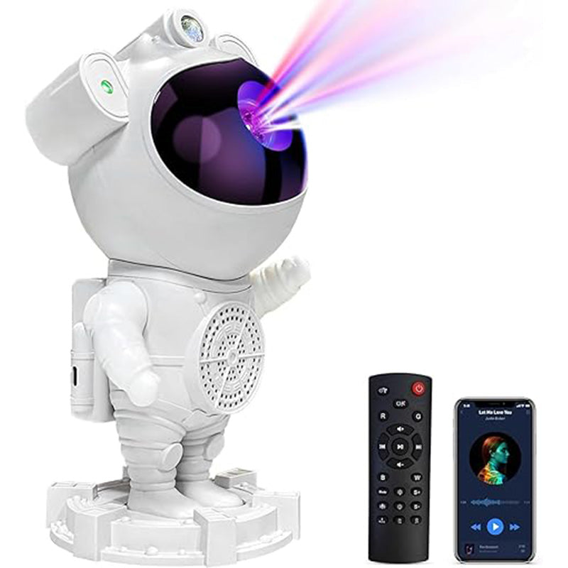 Starlight Astronaut Night Light Laser Ambiance Lamp Bluetooth Speaker JN117