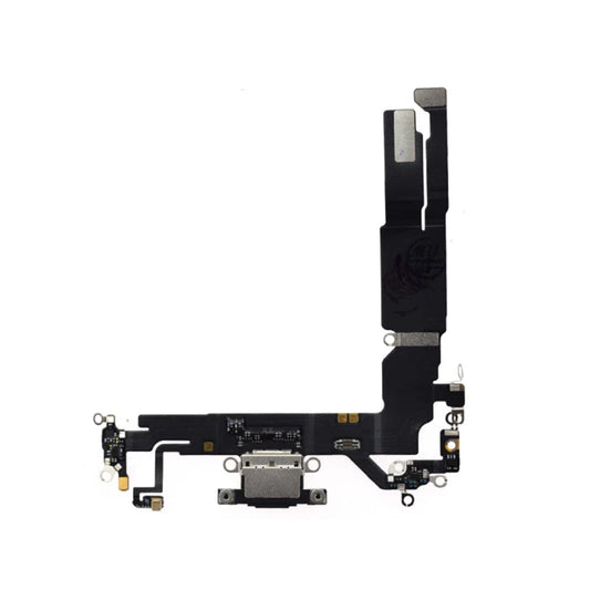 Charging Port Flex Black for iPhone 16 (Pulled)