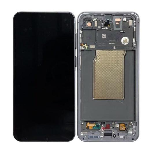 Service Pack OLED Assembled with Service Pack Frame Black for Samsung A57 5G A576