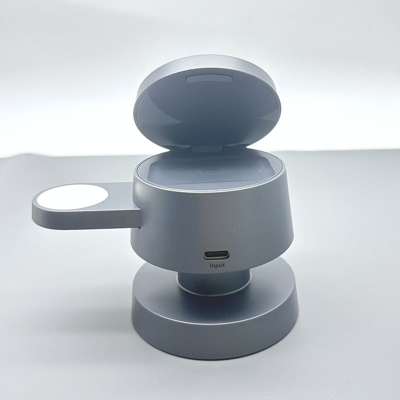 Maxguard 4 in 1 15W Hub Wireless Charger MW09 ( For apple watch and IOS & android system phone)