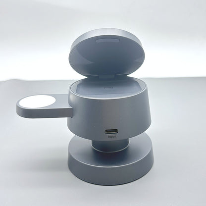 Maxguard 4 in 1 15W Hub Wireless Charger MW09 ( For apple watch and IOS & android system phone)