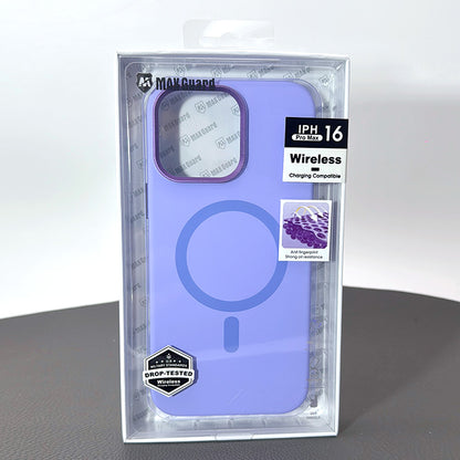 Case for Iphone 16 Pro max 6.9 Maxguard Liquid Silicon Magfit
