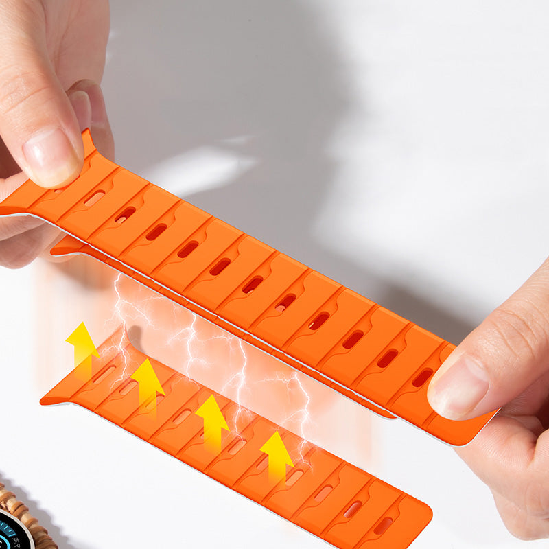 Flux magnetic band for apple watch