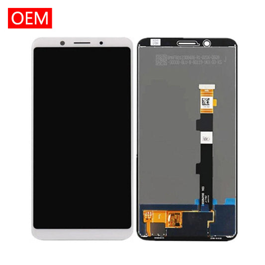 OPPO A73 2017/F5 SCREEN WITHOUT FRAME WHITE (OEM QUALITY)