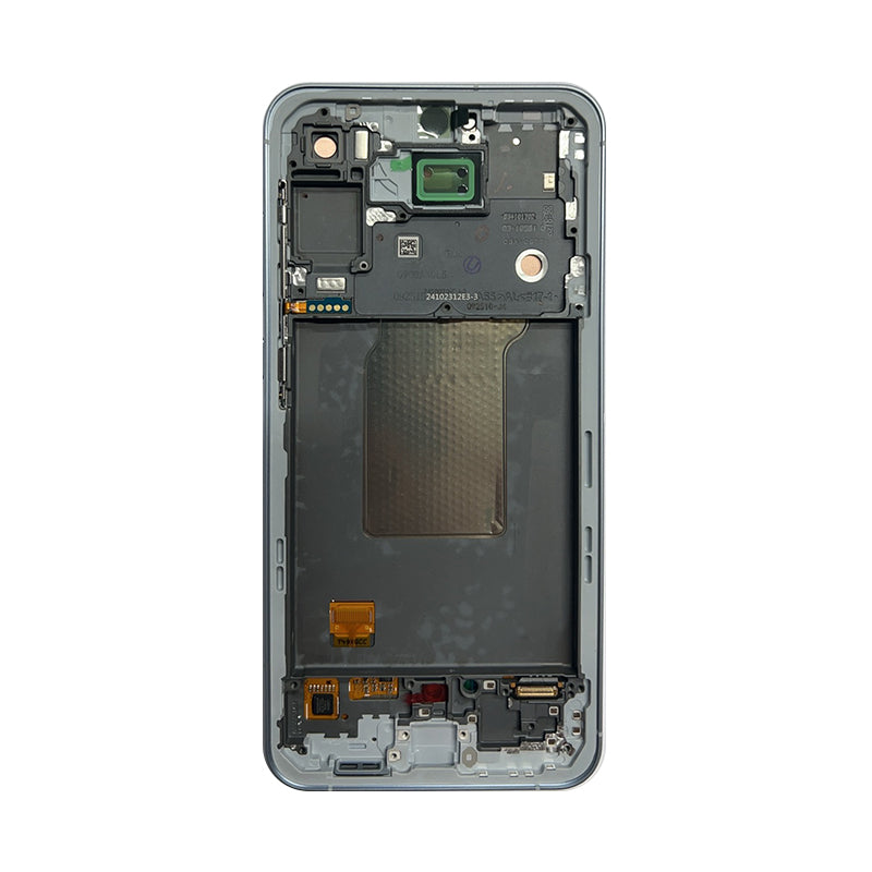 SAMSUNG A55 5G SCREEN WITH FRAME ASSEMBLED BY THIRD PARTY WHITE