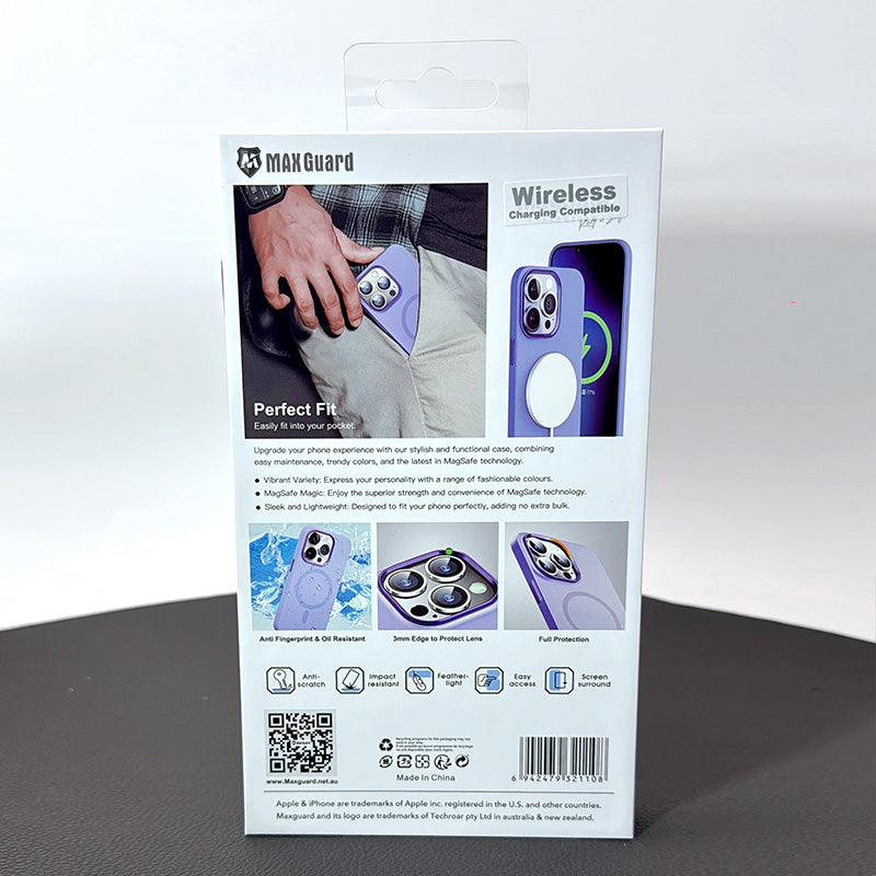 Case for Iphone 16 Pro max 6.9 Maxguard Liquid Silicon Magfit