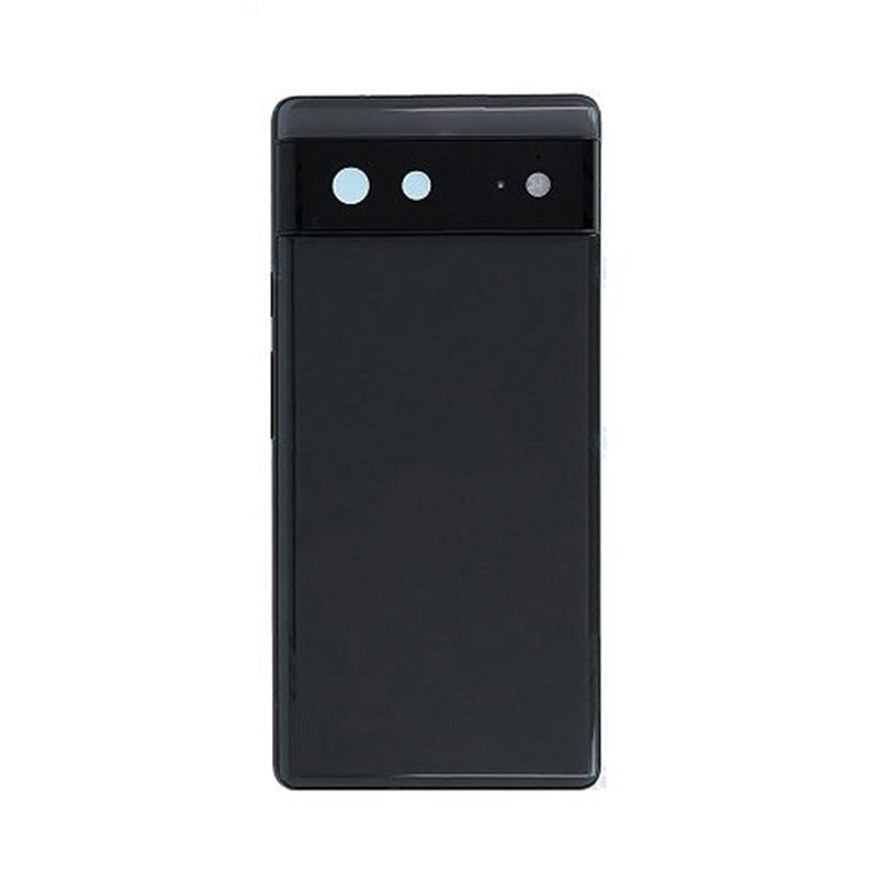 GOOGLE PIXEL 6 BACK HOUSING BLACK (PULLED)