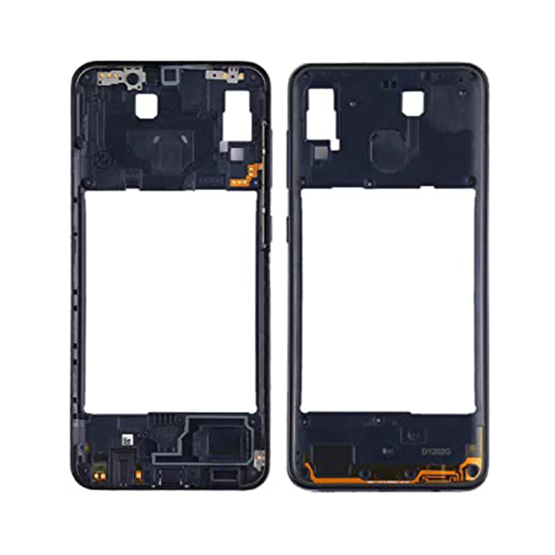 SAMSUNG A20 MIDDLE FRAME WITH POWER VOLUME FLEX