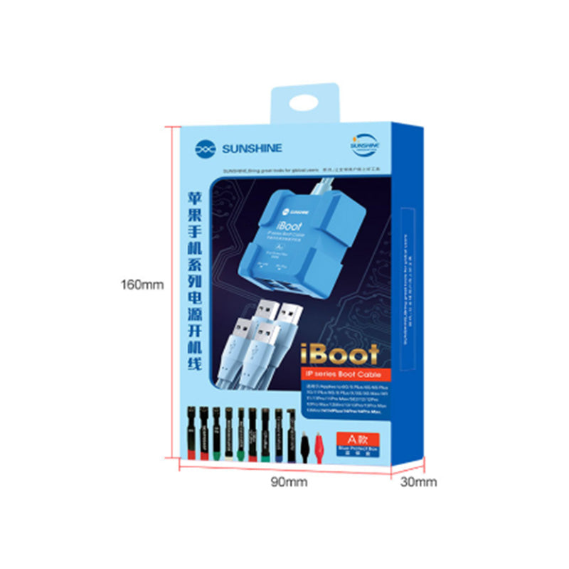 Sunshine Iboot A iPhone Repair Power Supply Battery Boot Function Test Cable for iPhone 6G - iPhone 17Pro Max