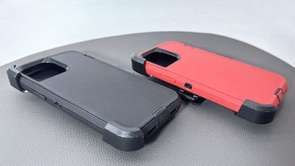 Case for iPhone 17 Pro 6.3 Adventure heavy duty 2 in 1 belt clip