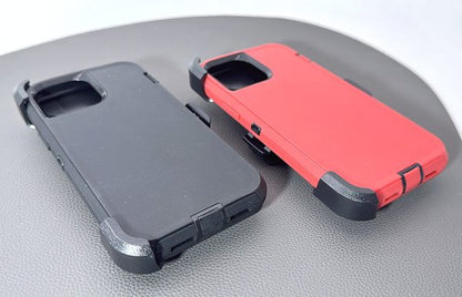 Case for iPhone 17 Pro 6.3 Adventure heavy duty 2 in 1 belt clip