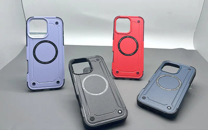 Case for iPhone 16 Pro max 6.7 Adventure Heavy Duty MagFit (white box)