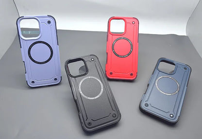 Case for iPhone 17 Pro 6.3 Adventure Heavy Duty MagFit (white box) (New Arrival)