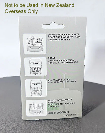 Universal All-in-One International Travel  Adapter 931 (Blue)