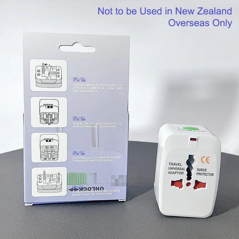 Universal All-in-One International Travel  Adapter 931 (Blue)
