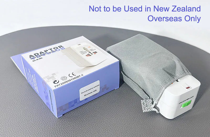 Universal All-in-One International Travel  Adapter 931 (Blue)