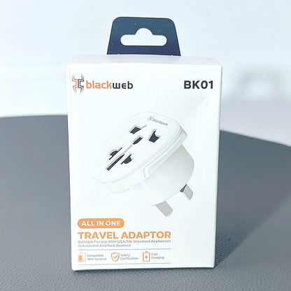 Blackweb All-in-One Travel Adapter BK01