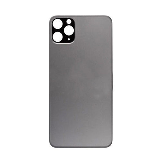 Back Glass Black No Logo for iPhone 11Pro Max (Aftermarket Premium) - Wholesale phone repair part from Skyline Mobile NZ
