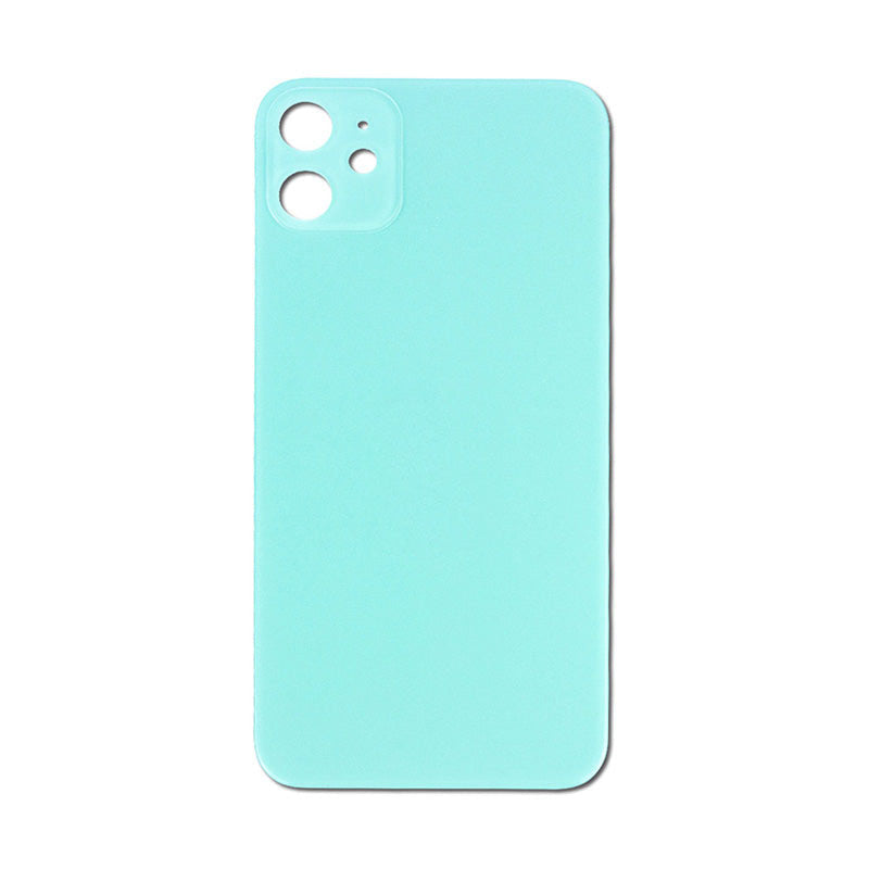 Back Glass Green No Logo for iPhone 11 (Aftermarket Premium) - Wholesale phone repair part from Skyline Mobile NZ